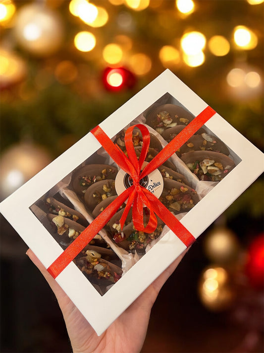 Choco Bites - banuti de ciocolata belgiana cu topping premium