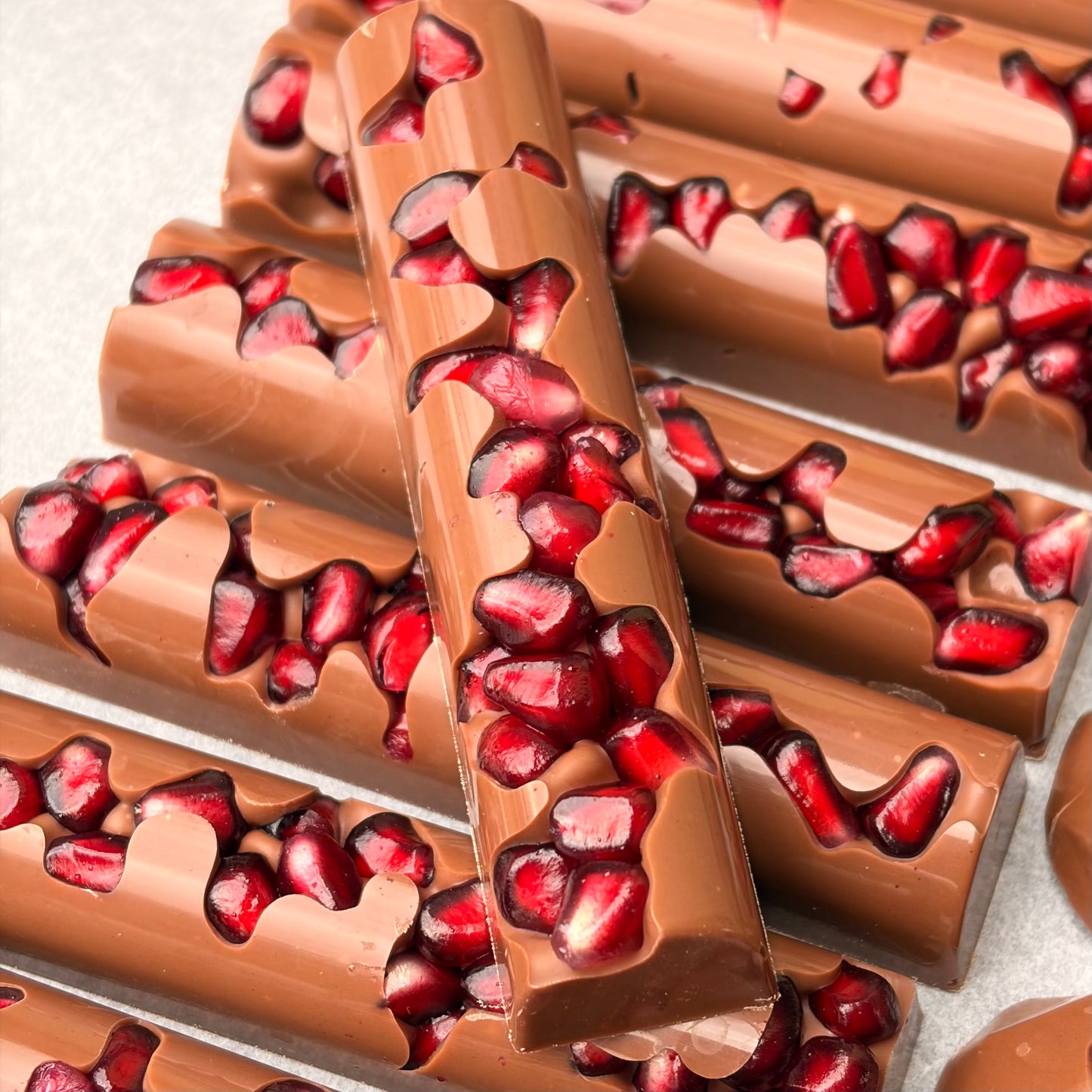 Choco Delice Rodie - Cutie premium cu 6 batoane artizanale, din ciocolata Callebaut, 190g