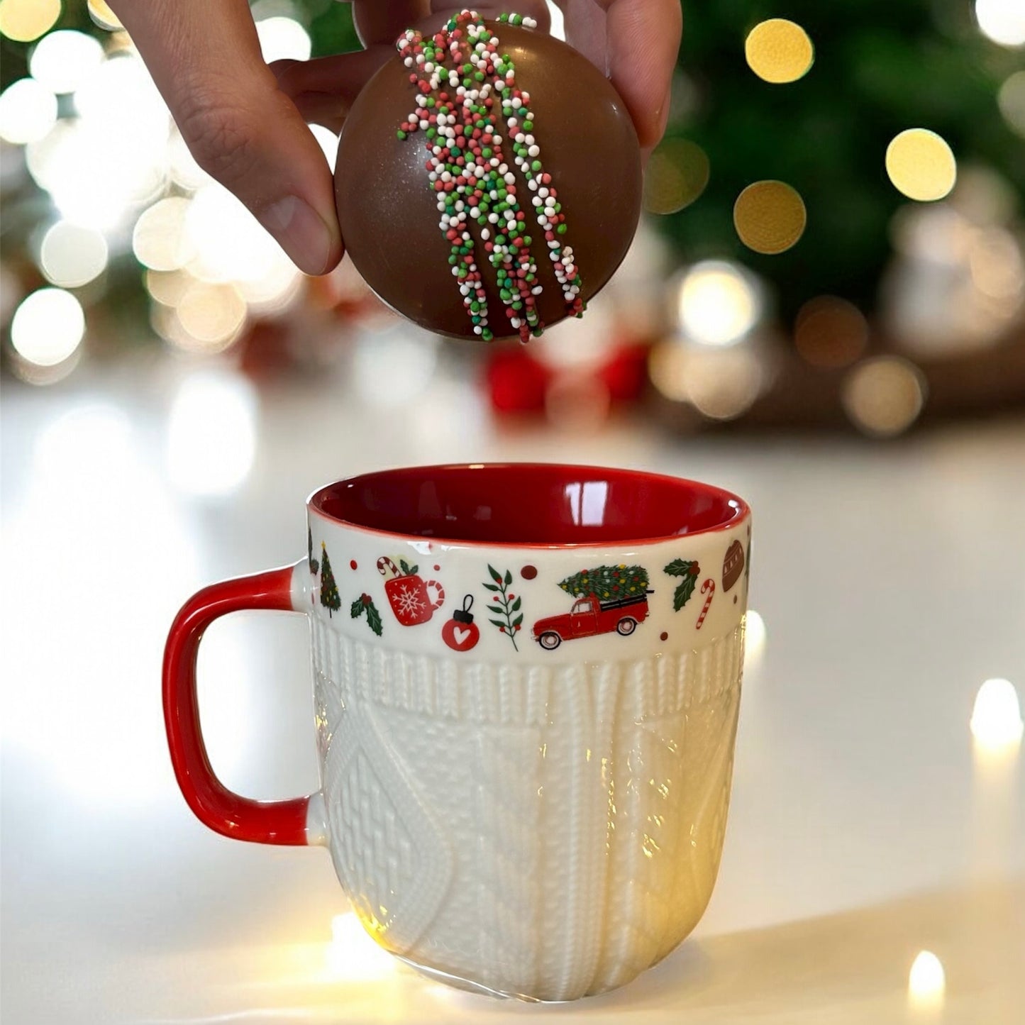 Set Cadou Cana + Hot Choco Bomb